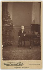 CDV 1881. François-Joseph Flynn, General Mite. Lilliputian. Dwarf.