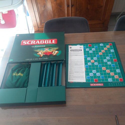 Jeu scrabble classique mattel - scrabble,