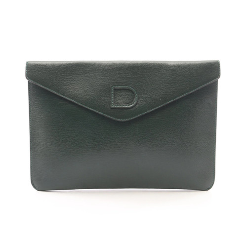 Delvaux clutch bag leather - bag,