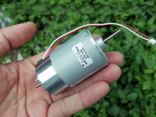 For MITSUMI M36N-3 Dual Shaft 555 DC12V 2800RPM DC Motor Wind Turbine Generator