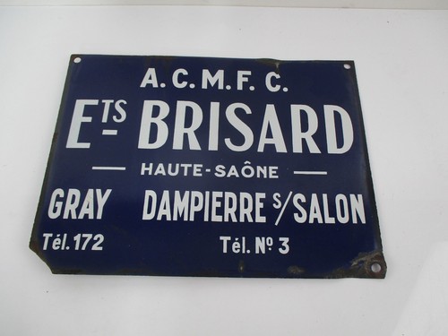 Ax815 plaque emaillee acmfc - ax815,