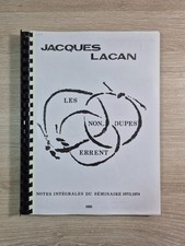 JACQUES LACAN les non dupes