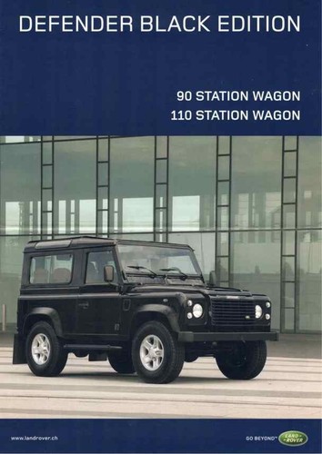 Brochure land rover defender - land,