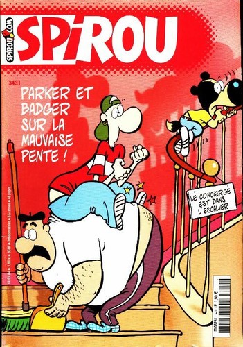 Spirou 3431 parker and - n°3431, :