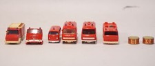 Vintage Hobbyist Convolute Original Wiking Firefighter Cars Replacement Accessory