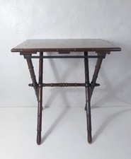 ancienne table pliable en bois