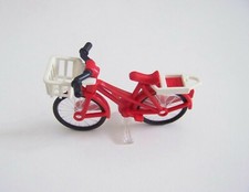 PLAYMOBIL (V1117) LEISURE - red bike with basket & trailer attachment 6388 