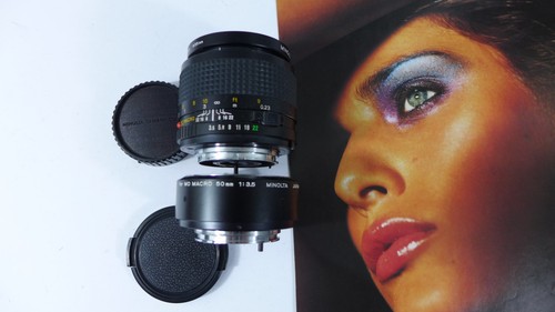 Objectif minolta macro 50mm - minolta,