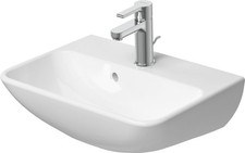 Lavabo Duravit ME by Starck, 1 trou de robinetterie, avec trop-plein, avec