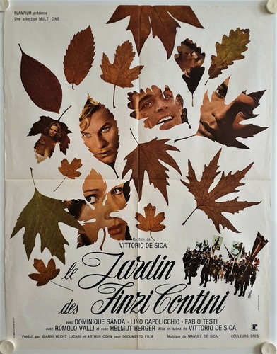 Affiche cinéma jardin - cinéma, des