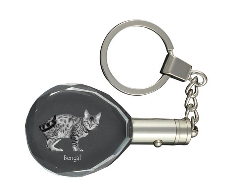 Bengal porte clés cristal - bengal, porte-clés