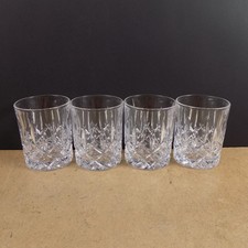 4 Riedel Spey Bar Old Fashioned Tumblers 4" Tall VGC
