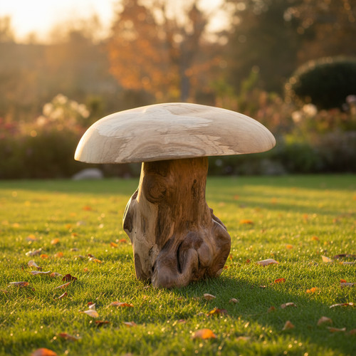 Kinaree sculpture champignon - sculpture,
