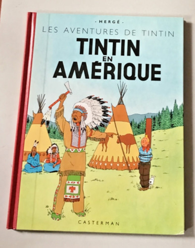 Tintin en amérique - tintin.,