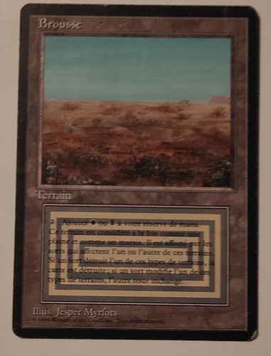 Mtg brousse fbb - –brousse, –