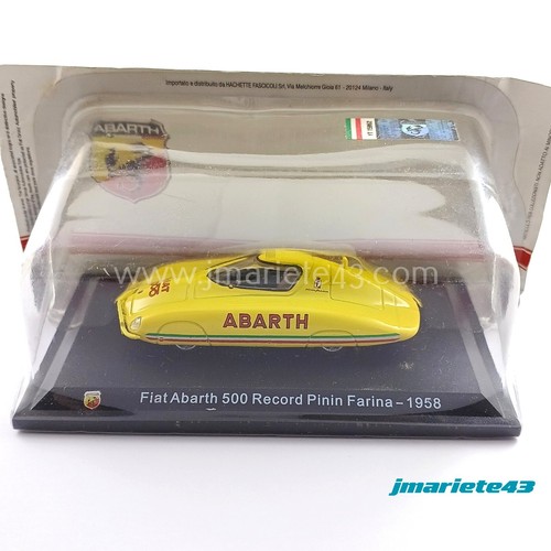 Fiat abarth 500 record - 500,