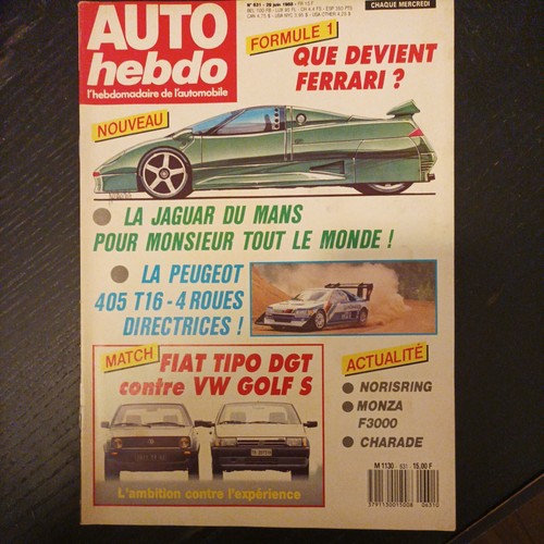 Auto hebdo 631 golf - auto, 90