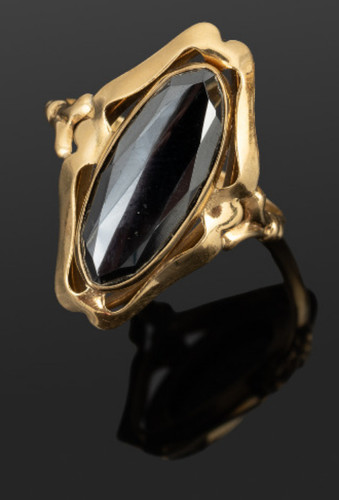 Bague ancienne jaune 18k - ancienne, en