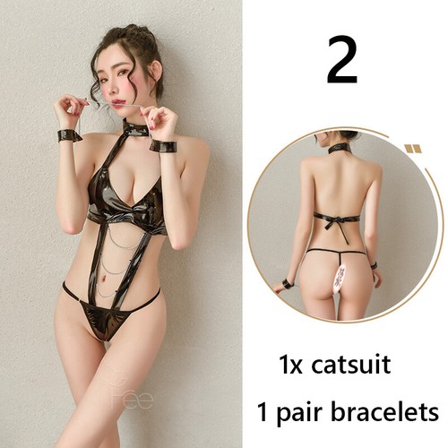 Femmes latex cuir body - femmes,