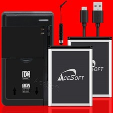 Large Capacity 2X 1370mAh