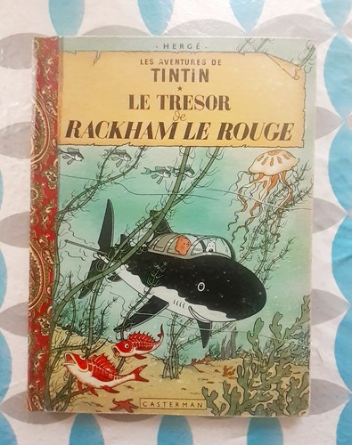 Tintin trésor de rackam - bd,