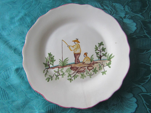 Ancienne assiette faïence - ancienne,