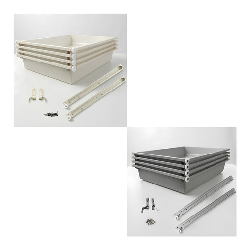 Kit tiroirs cuisine abs - kit, 4