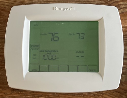 Honeywell thermostat vision - honeywell,