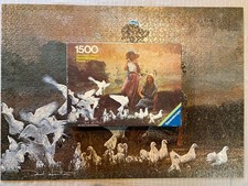 Puzzle 1500 pièces complet avec boîte d’origine, David Hamilton, Colombes, 1979