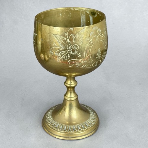 Ancien calice gobelet verre - calice,
