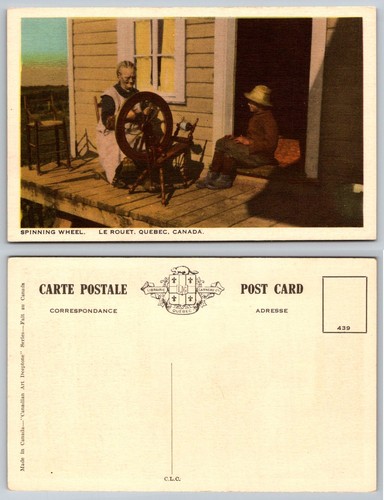Vintage postcard quebec canada - vintage,