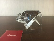1 Baccarat Crystal Origami Pig