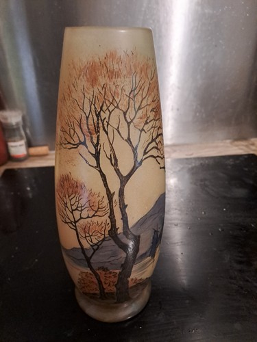 Vase signé jem art - vase,