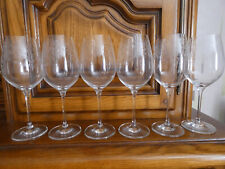 12 VERRES A VIN BLANC DE