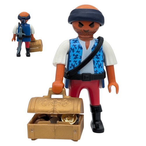 Playmobil figurine pirate - , bleu