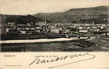 PC LUXEMBOURG DIEKIRCH VIEW TAKEN FROM THE HARD (a68101)