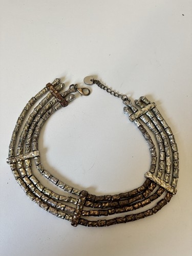 Collier vintage métal - vintage,