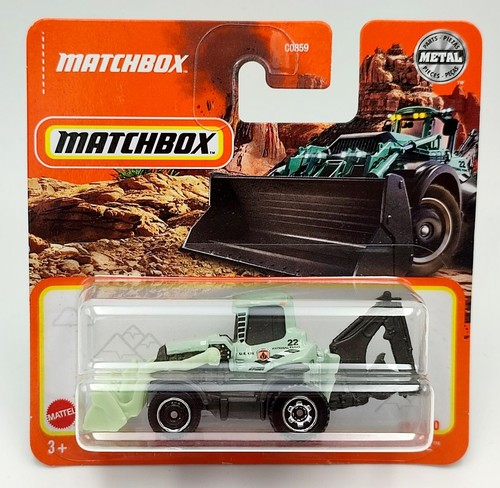 Backhoe matchbox - backhoe,