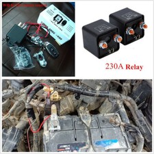 12V Positive Negative Universal Car Battery Cut Off Isolator w/ 1*Remote Control