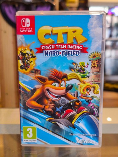 Jeu nintendo switch ctr crash - jeu,