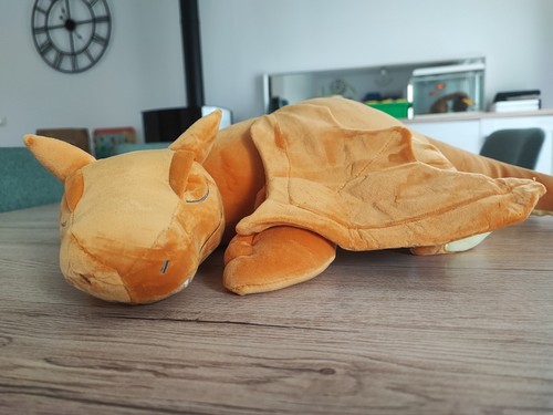 Peluche pokémon dracaufeu - peluche,