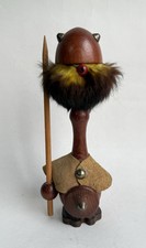 Vintage grande figurine viking