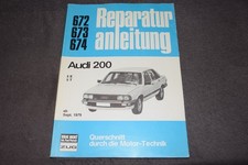 Repair Manual Repair Manual Audi 200 C2 Type 43 from 09/1979 First Class