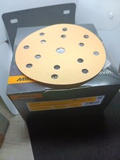 Mirka Gold Disque Diamètre 150mm P150 15 Trous Boite De 100