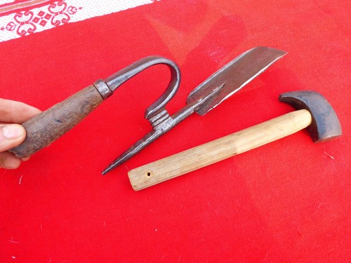 Outil ancien boutoir - outil,