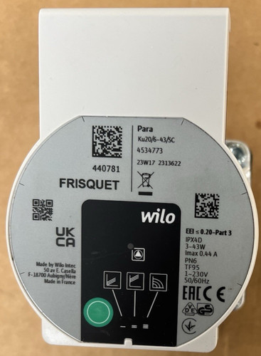Circulateur wilo para - circulateur,