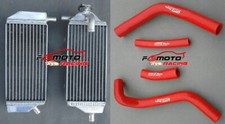 Aluminium Radiateur+RED HOSE pour YAMAHA YZ450F YZF450 YZ 450F 2014 2015 2016