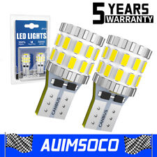 T10 Canbus LED License Plate Light Interior Bulbs 6000K Super White 168 2825 194