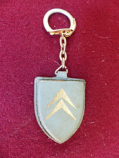 Keyring: Citroen leather / castres