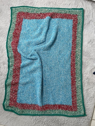 Couverture crochet fait - crochet,